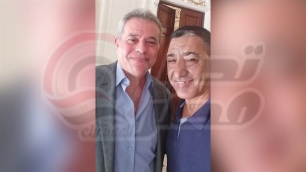 توفيق عكاشة بمقر