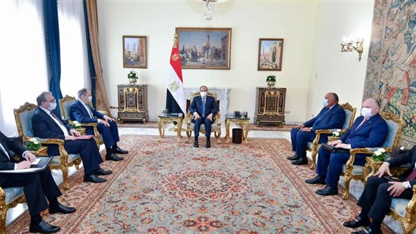 جانب من استقبال الرئيس