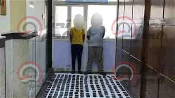 المتهمين عقب ضبطهم