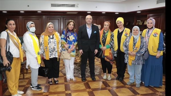 محافظ بني سويف وأعضاء