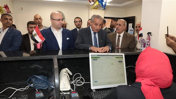 وزير التموين ومحافظ