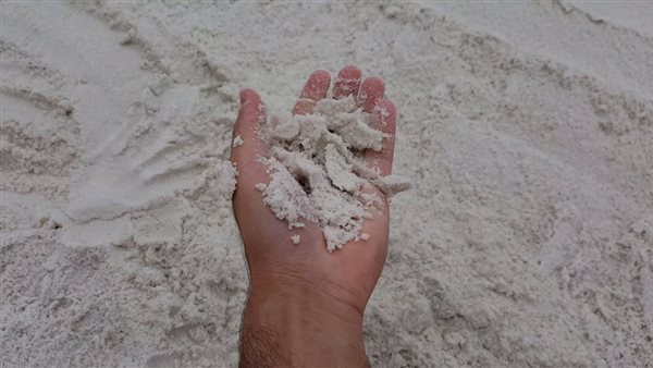 ثروة الرمال البيضاء