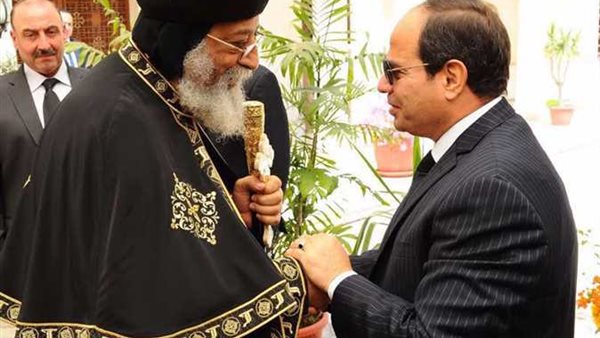 الرئيس السيسي والبابا