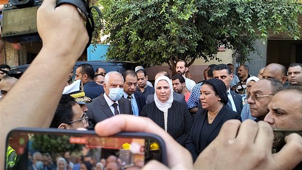 وزيرة التضامن نفين