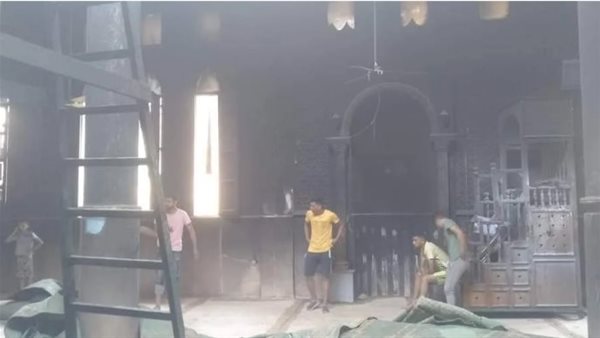 حريق كنيسة أبي سيفين