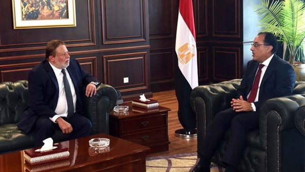 مدبولي ومحافظ البنك