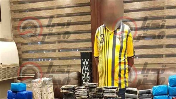 المتهم عقب ضبطه