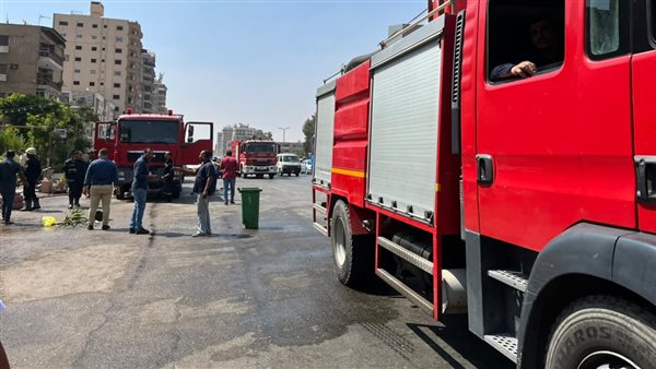 صورة من الحريق