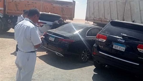 حادث سير وزير التنمية