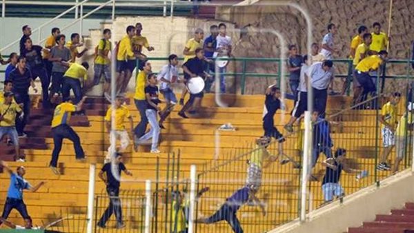 شغب جماهير الإسماعيلى