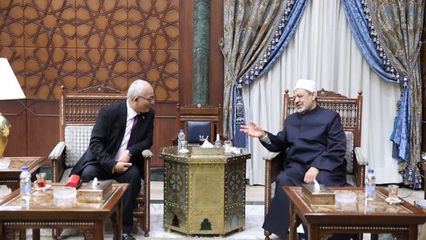 شيخ الأزهر ووزير