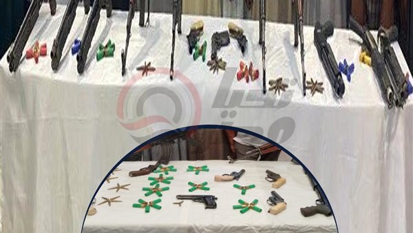 ضبط 22 قطعة سلاح