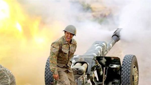 جندي أرمني أثناء