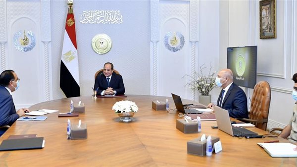 الرئيس السيسي مع