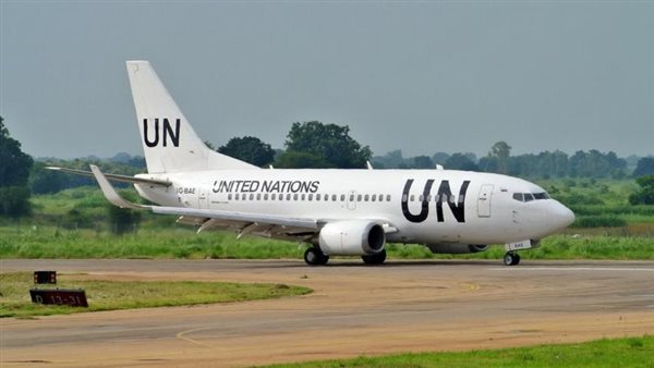 طائرة تابعة للأمم