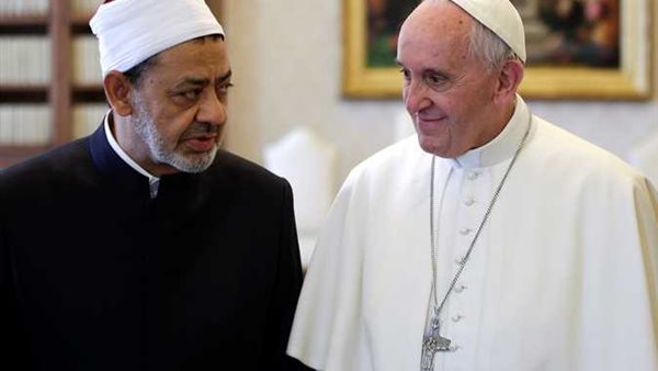 شيخ الأزهر وبابا