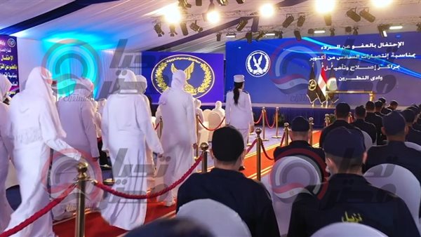 بعض النزلاء المفرج