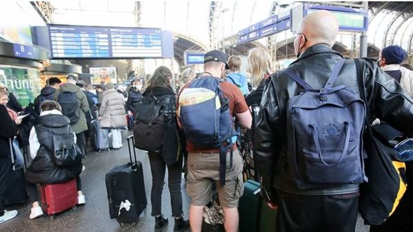 محطة قطار فى ألمانيا