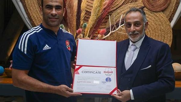 سيد عبد الحفيظ أثناء