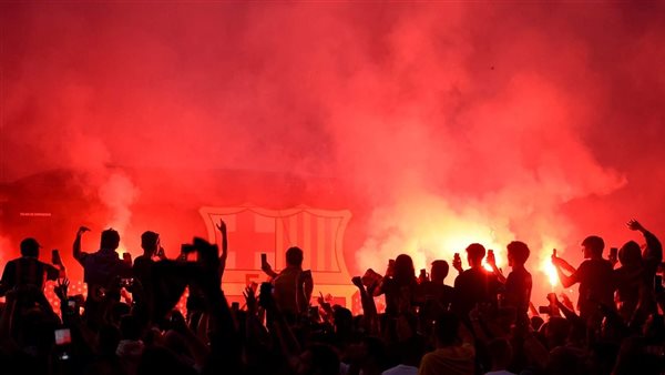 جماهير برشلونة 