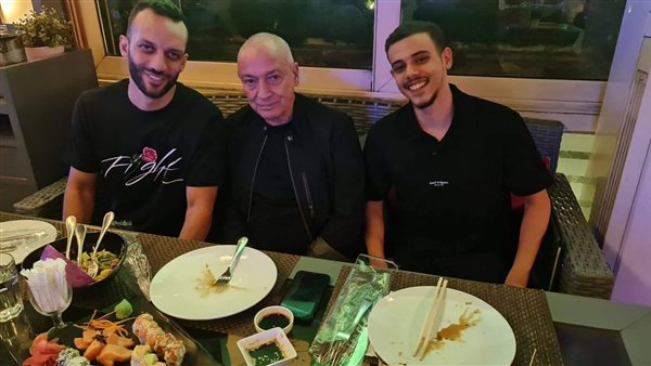 أمير مرتضى مع جوسفالدو