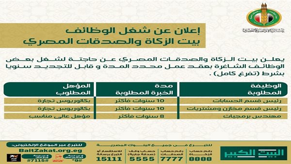  بيت الزكاة والصدقات