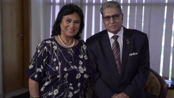 سلوى عثمان ووالدها