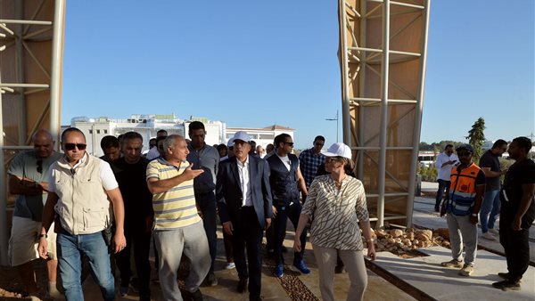 جانب من الزيارة