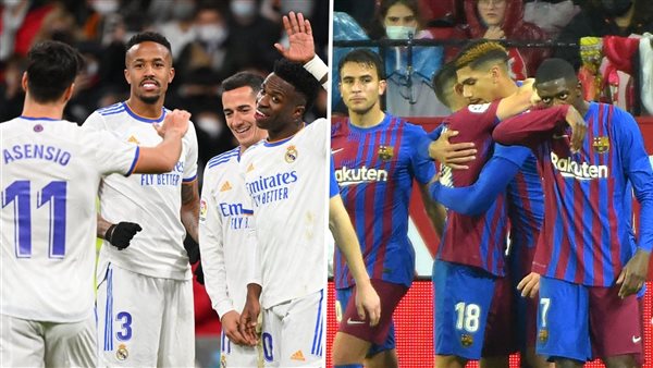 ريال مدريد وبرشلونة