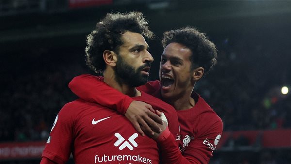 احتفال محمد صلاح