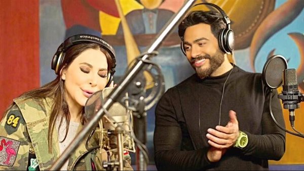 تامر حسني وإليسا