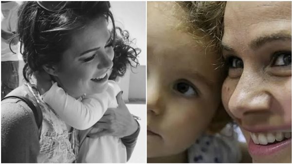 يسرا اللوزي ونجلتها