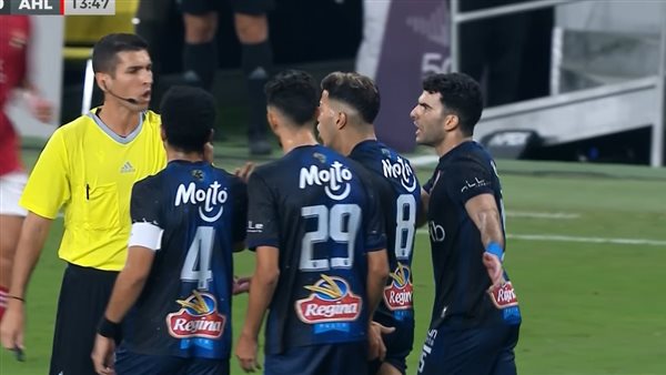 جانب من المباراة