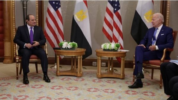 بايدن والرئيس السيسي