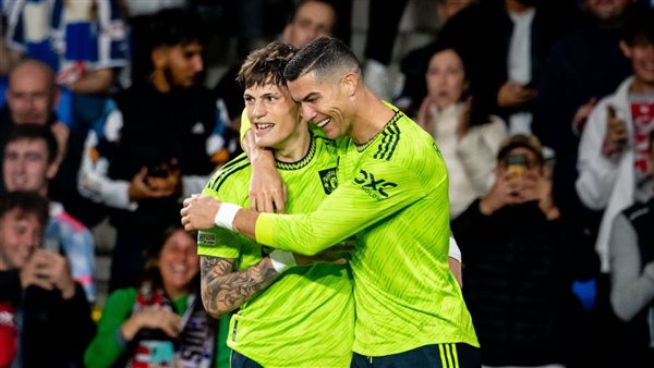 جانب من المباراة