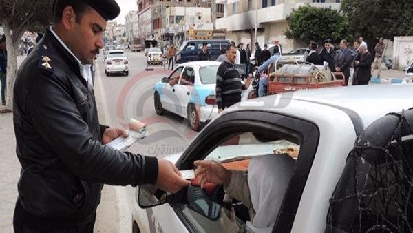 حملات مرورية بالطرق