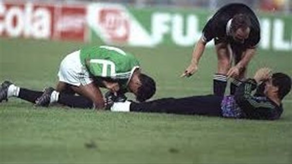 شوبير خلال مباراة