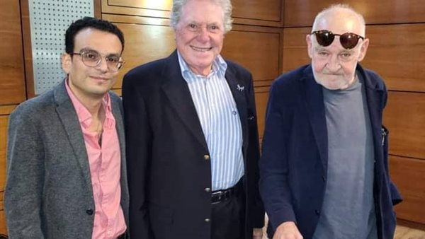 حسين فهمي وأمير رمسيس