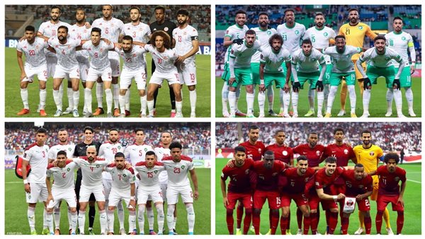 المنتخبات العربية