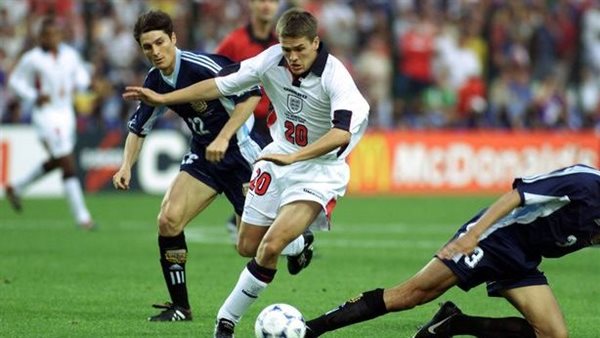 مايكل أوين أمام الارجنتين