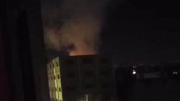 حريق بمدرسة 