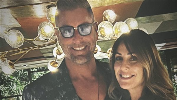 تامر هجرس وزوجته