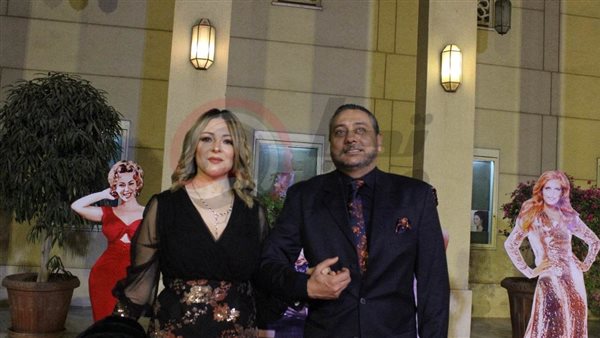 تامر فرج وزوجته