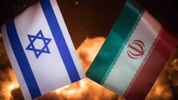 علم إسرائيل وإيران