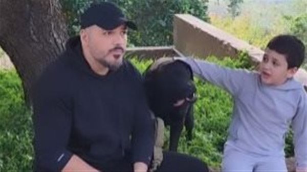 رامي عياش ونجله