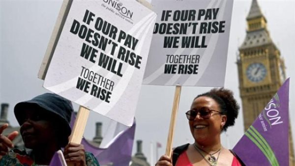 إضراب فى بريطانيا
