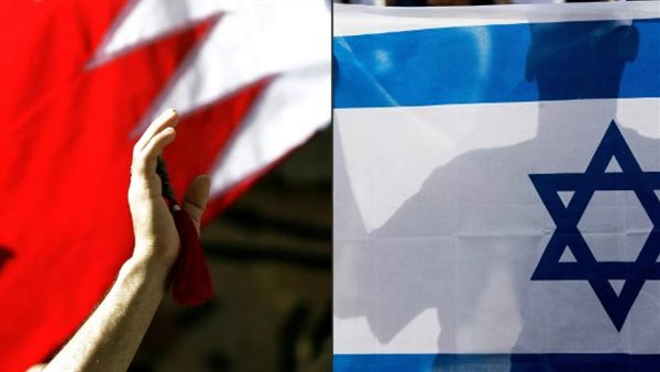 علم البحرين وإسرائيل