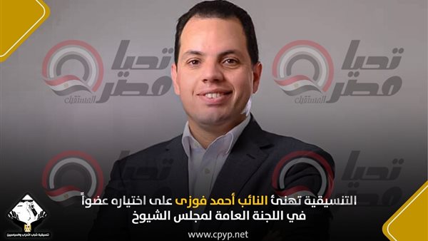 النائب أحمد فوزى