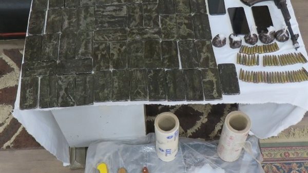 مخدرات وذخائر 