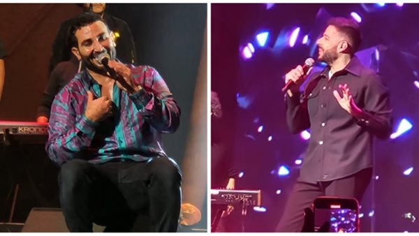 حماقي وأحمد سعد